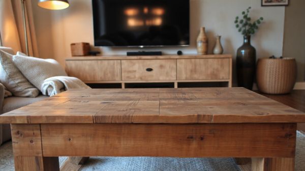 Top 5 meubles TV en bois recyclé pour un intérieur écoresponsable